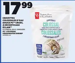 Provigo CREVETTES COLOSSALES D'EAU DOUCE PCMD CRUES, À DÉCORTICAGE ÉCLAIR 8-12 PAR LB, 454 G offer