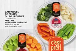 Marches Tradition C'EST PRÊT! FRUIT OR VEGETABLE CAROUSEL offer
