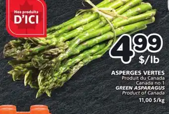 Marches Tradition GREEN ASPARAGUS offer