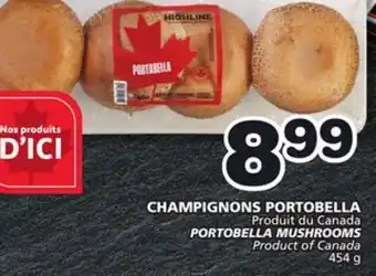 Marches Tradition PORTOBELLA MUSHROOMS offer