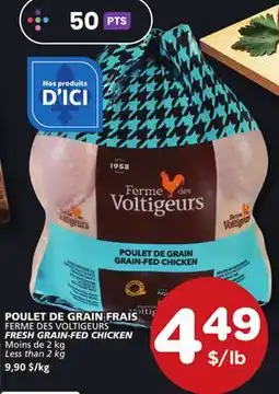 Marches Tradition FERME DES VOLTIGEURS FRESH GRAIN-FED CHICKEN offer