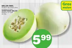 Marches Tradition HONEYDEW MELON offer