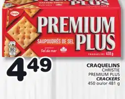 Marches Tradition CHRISTIE PREMIUM PLUS PREMIUM PLUS CRACKERS offer