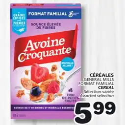 Marches Tradition GENERAL MILLS FORMAT FAMILIAL CEREAL offer