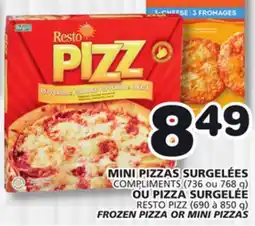 Marches Tradition COMPLIMENTS (736 or 768 g) OR RESTO PIZZ (690 to 850 g) FROZEN PIZZA OR MINI PIZZAS offer