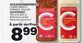 Marches Tradition SEASONING offer