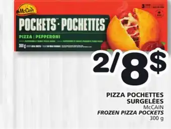 Marches Tradition McCAIN FROZEN PIZZA POCKETS offer