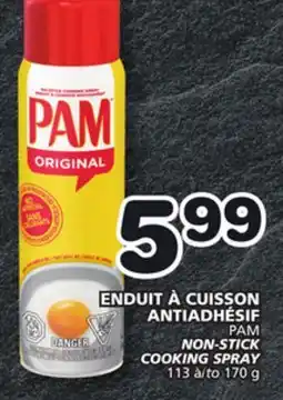 Marches Tradition PAM NON-STICK COOKING SPRAY offer
