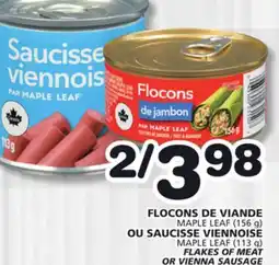 Marches Tradition FLAKES OF MEAT OR VIENNA SAUSAGE OR VIENNA SAUSAGE offer