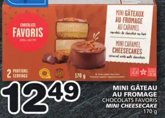 Marches Tradition CHOCOLATS FAVORIS MINI CHEESECAKE offer