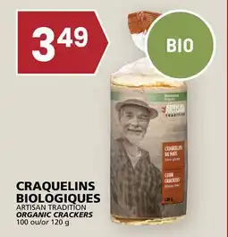 Rachelle-Bery Grocery ARTISAN TRADITION ORGANIC CRACKERS offer
