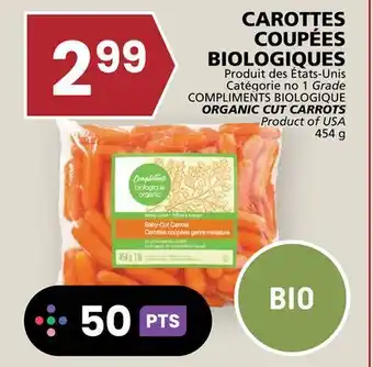 Rachelle-Bery Grocery COMPLIMENTS ORGANIC CUT CARROTS offer