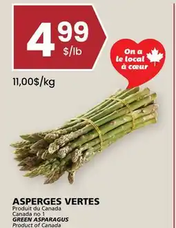 Rachelle-Bery Grocery GREEN ASPARAGUS offer