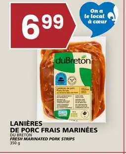 Rachelle-Bery Grocery DU BRETON FRESH MARINATED PORK STRIPS offer