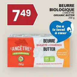 Rachelle-Bery Grocery L'ANCÊTRE ORGANIC BUTTER offer