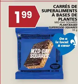 Rachelle-Bery Grocery PLANT-BASED SUPERFOOD SQUARES offer