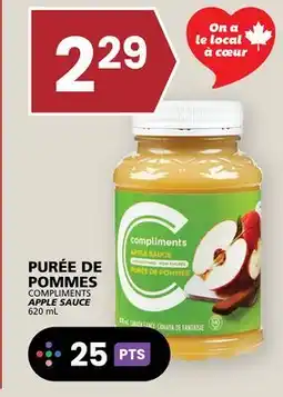 Rachelle-Bery Grocery COMPLIMENTS APPLE SAUCE offer