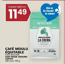 Rachelle-Bery Grocery CAFÉ WILLIAM GROUND COFFEE offer