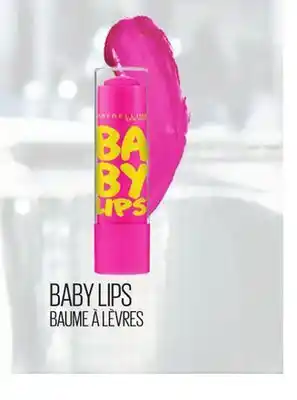 Uniprix MAYBELLINE BABY LIPS BAUME À LÈVRES offer