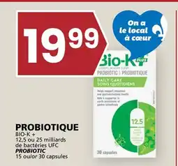 Rachelle-Bery Grocery BIO-K + 12,5 ou 25 milliards de bactéries UFC PROBIOTIC offer