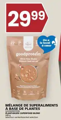 Rachelle-Bery Grocery GOODPROTEIN PLANT-BASED SUPERFOOD BLEND offer