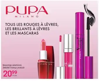 Uniprix PUPA Maquillage sélectionné/Selected makeup products offer
