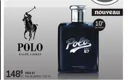 Uniprix POLO 67 Eau de parfum offer