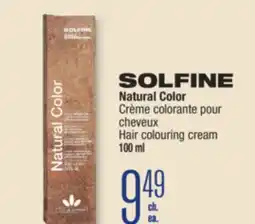 Jean Coutu SOLFINE Natural Color Hair colouring cream offer