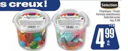 Jean Coutu SELECTION Treats Selected sizes offer