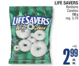 Jean Coutu LIFE SAVERS Candies offer