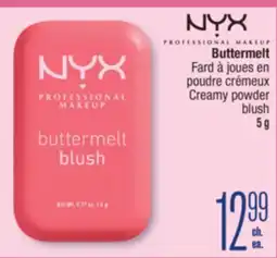 Jean Coutu NYX Buttermelt Creamy powder blush offer