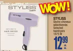 Jean Coutu STYLISS Selected hairdryers offer