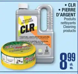 Jean Coutu CLR, PIERRE D'ARGENT Cleaning products offer