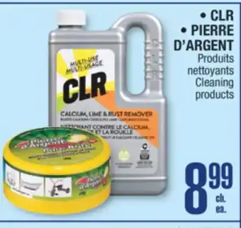 Jean Coutu CLR, PIERRE D'ARGENT Cleaning products offer