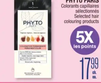 Jean Coutu PHYTO PARIS Selected hair colouring products offer