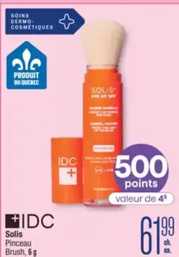 Jean Coutu IDC+ Solis Brush offer