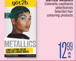 Jean Coutu GÖT2B Metallics Selected hair colouring products offer