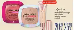Jean Coutu L'ORÉAL PARIS Selected makeup products offer