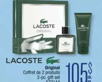 Jean Coutu LACOSTE 2-pc. gift set offer