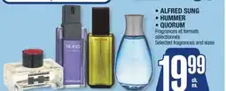 Jean Coutu ALFRED SUNG,HUMMER,QUORUM Selected fragrances and sizes offer