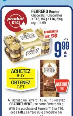 Jean Coutu FERRERO Rocher Chocolates offer
