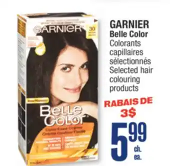Jean Coutu GARNIER Belle Color Selected hair colouring products offer