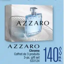 Jean Coutu AZZARO Chrome 3-pc. gift set offer