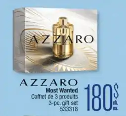 Jean Coutu AZZARO Most Wanted 3-pc. gift set offer