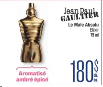 Jean Coutu JEAN PAUL Le Male Absolu Elixir offer