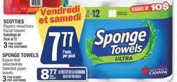 Jean Coutu SCOTTIES, SPONGE TOWELS Selected Products offer