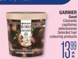 Jean Coutu GARNIER Good Selected hair colouring products offer