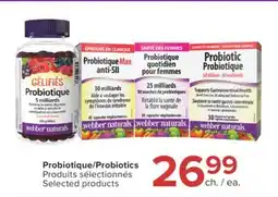 Jean Coutu Webber Naturals Probiotics Selected products offer