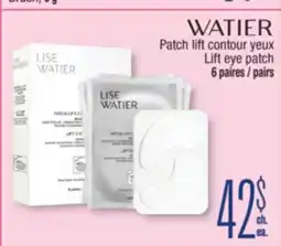 Jean Coutu WATIER Lift eye patch offer