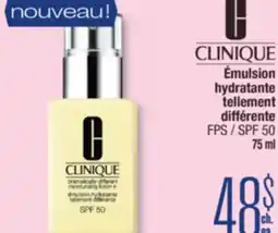 Jean Coutu CLINIQUE Émulsion hydratante tellement différente offer